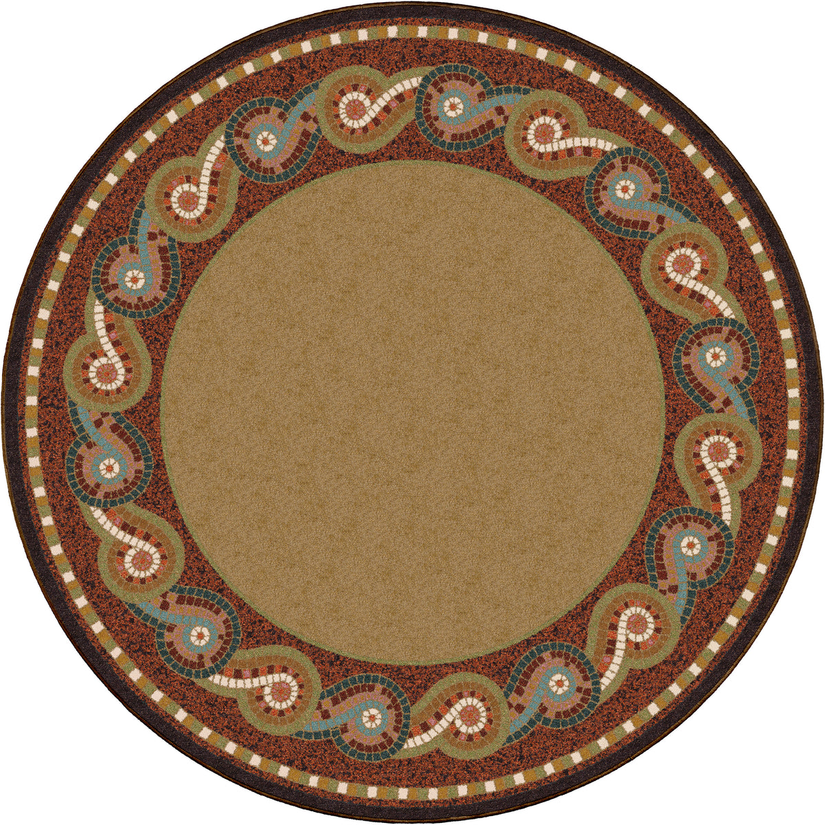 Image of an area rug, Rolling Water - Multi