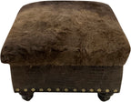 Roughneck Buffalo Ottoman - 26" x 24"