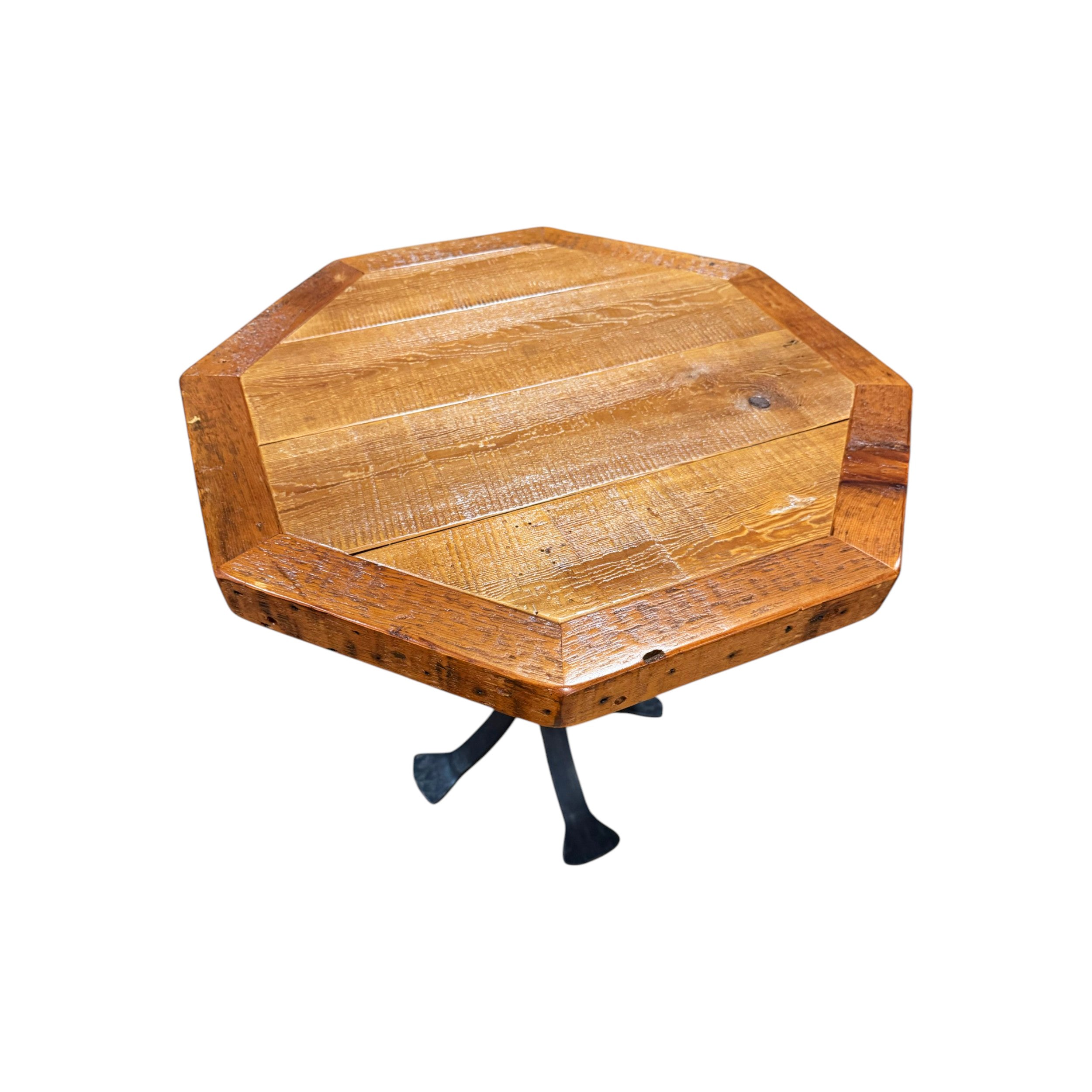 Round Rock Octagon Side Table
