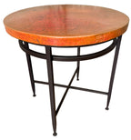 Jessica Copper Round End Table