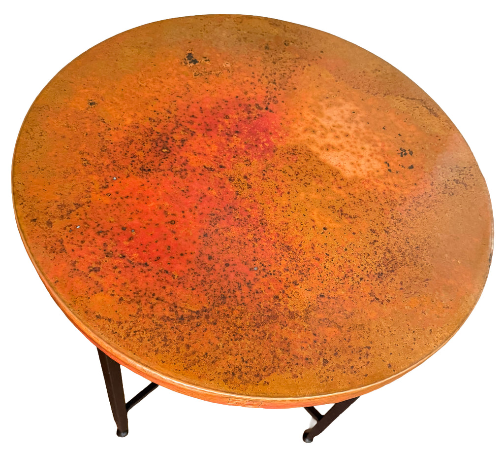Jessica Copper Round End Table