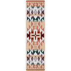 Image of an area rug, Rustic Cross OKA - Clay