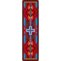 Image of an area rug, Rustic Cross - Sunset