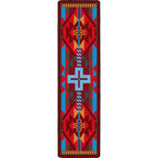 Image of an area rug, Rustic Cross - Sunset