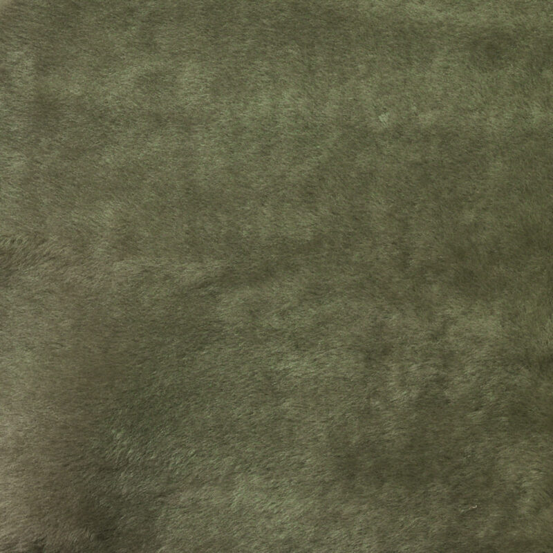 Lambskin or alpaca material swatch