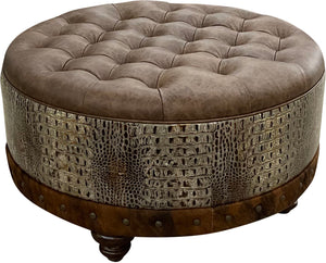 Lakeside Ranch Ottoman - 36" Round