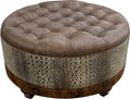 Lakeside Ranch Ottoman - 36" Round