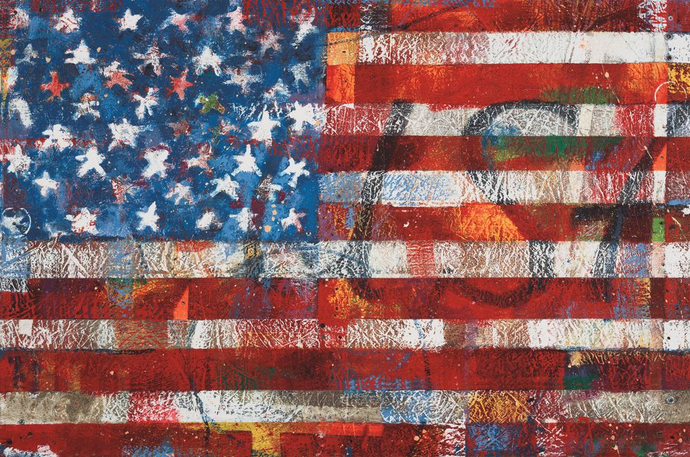 The States in Color 1 Wall Art