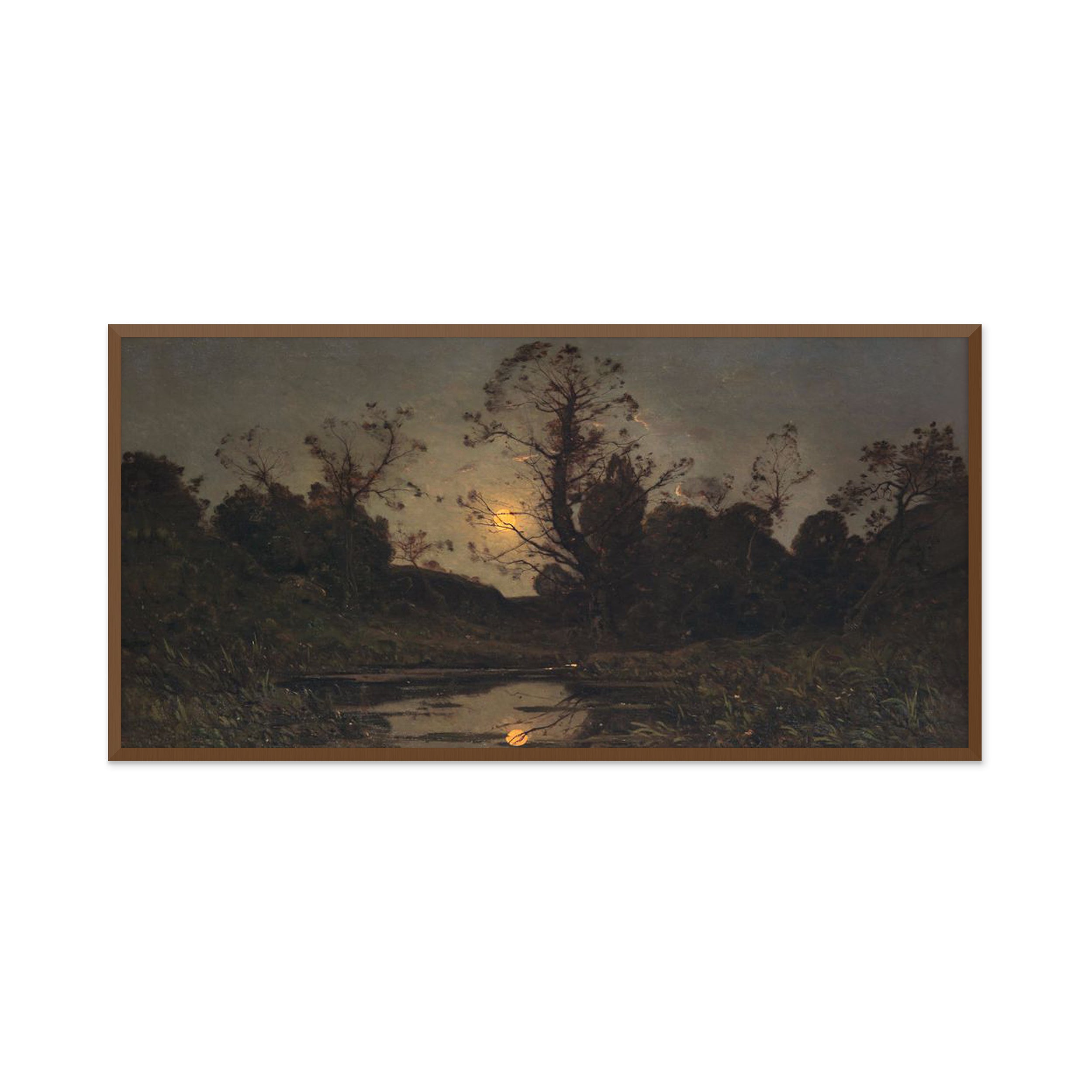 Moonlit Reflections 1 Wall Art