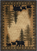 Sunset Valley Cub Country Antique Area Rug