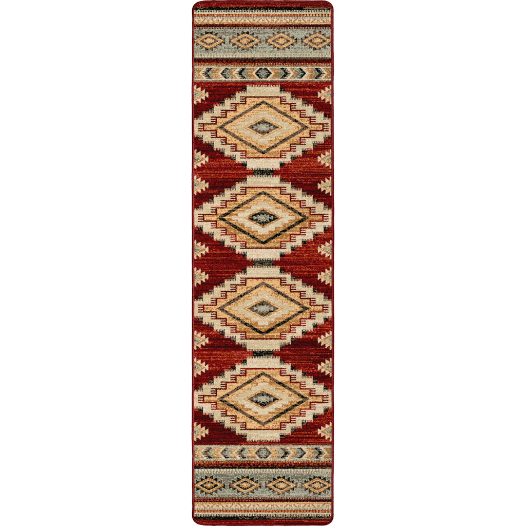 Image of an area rug, Sacred Ground - Garnet