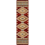 Image of an area rug, Sacred Ground - Garnet
