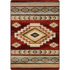 Image of an area rug, Sacred Ground - Garnet