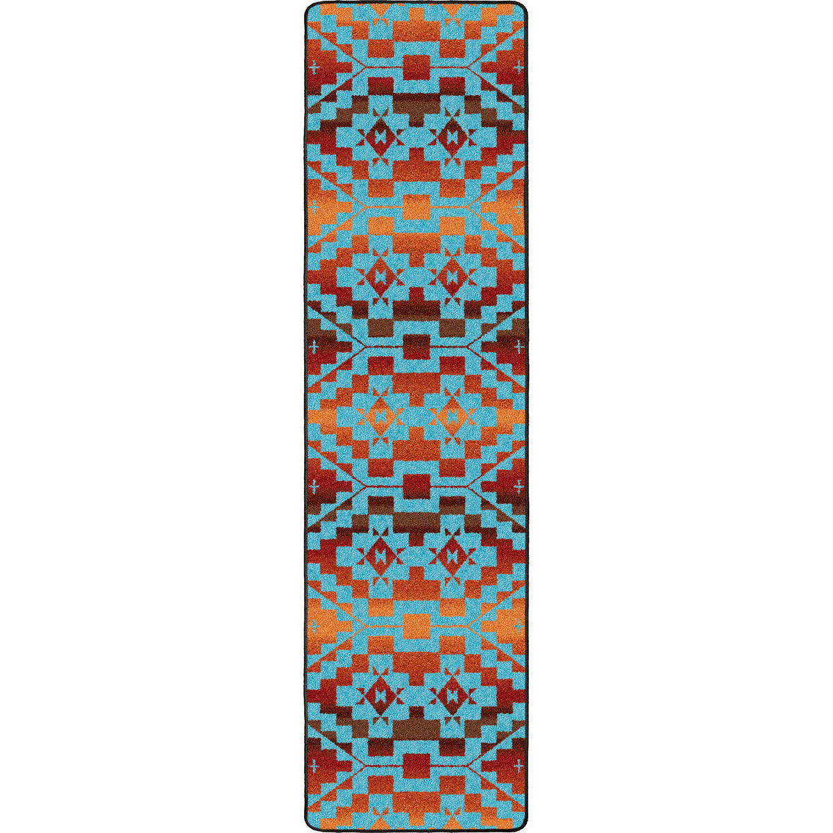 Image of an area rug, Sacred Trail - Red Burst