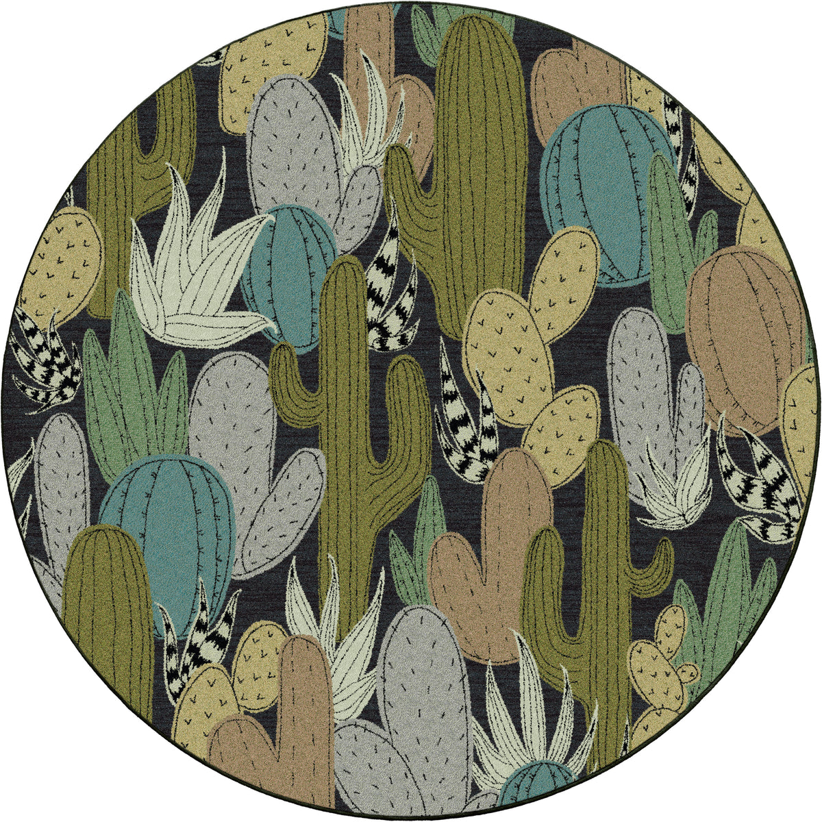 Image of an area rug, Saguaro - Dusk