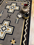 Image of an area rug, Saint Cross - Taupe