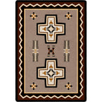 Image of an area rug, Saint Cross - Taupe