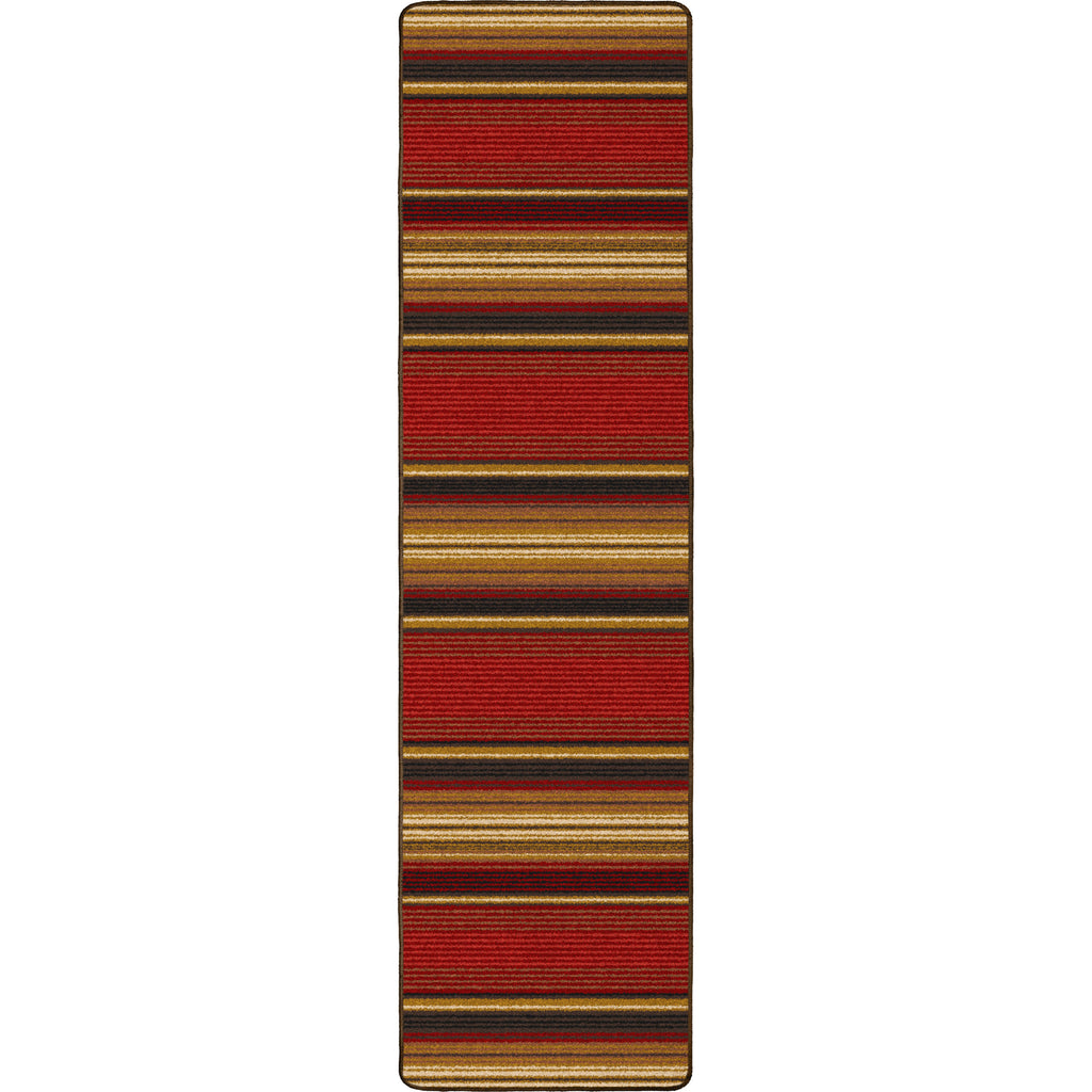 Image of an area rug, Santa Fe Stripe - Multi