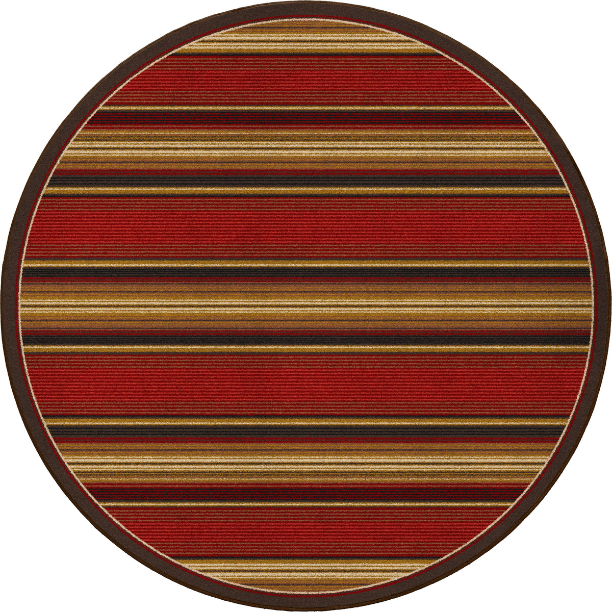 Image of an area rug, Santa Fe Stripe - Multi