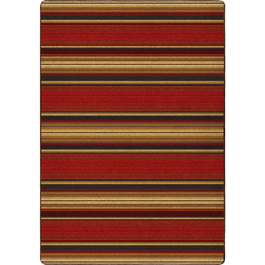 Image of an area rug, Santa Fe Stripe - Multi