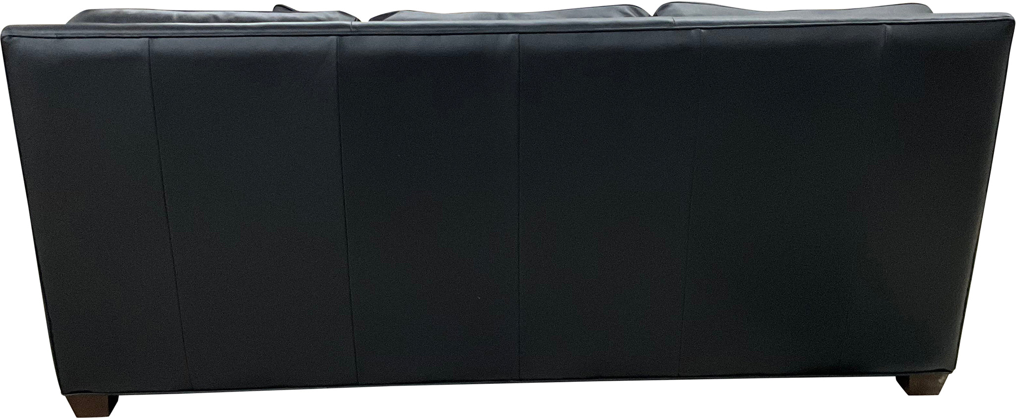 Serengetti Exotic Western Black Leather, Crocodile Accent Leather & Authentic Giraffe Hide Modern Farmhouse Rolled Arm Sofa