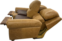 Load image into Gallery viewer, Authentic Ostrich Theater Reclining Love Seat