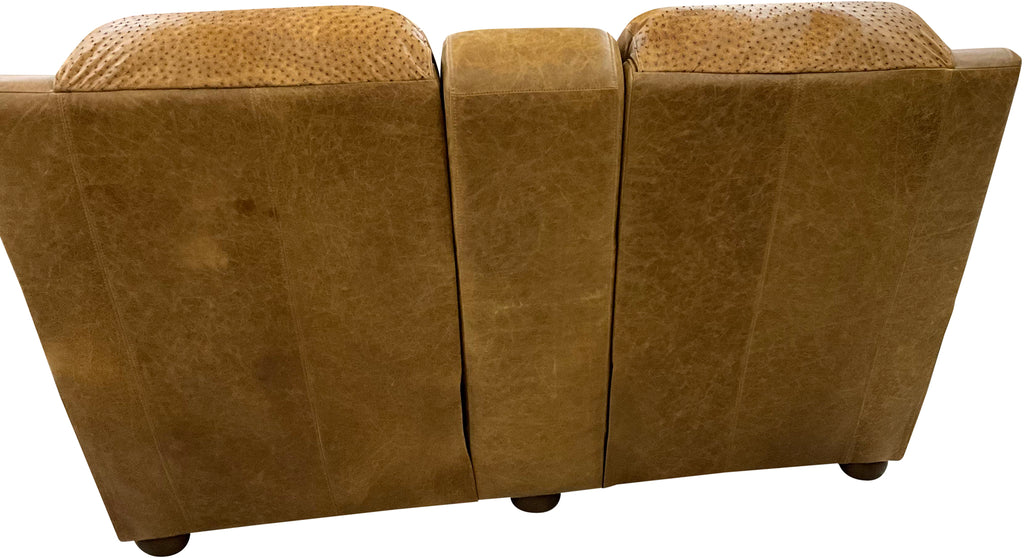 Botswana Ostrich Theater Love Seat
