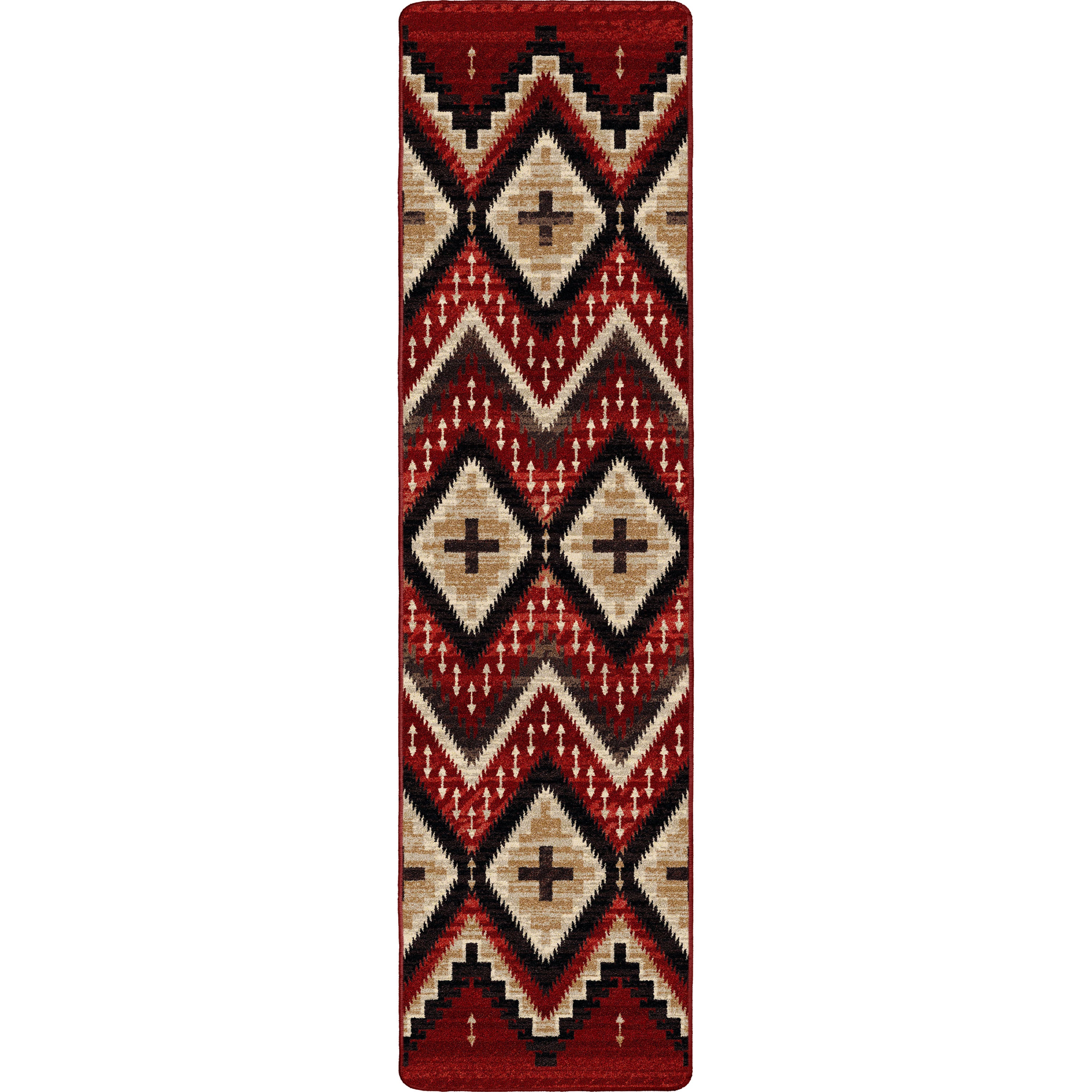 Image of an area rug, Seeker - Fire Brick