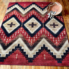 Image of an area rug, Seeker - Fire Brick