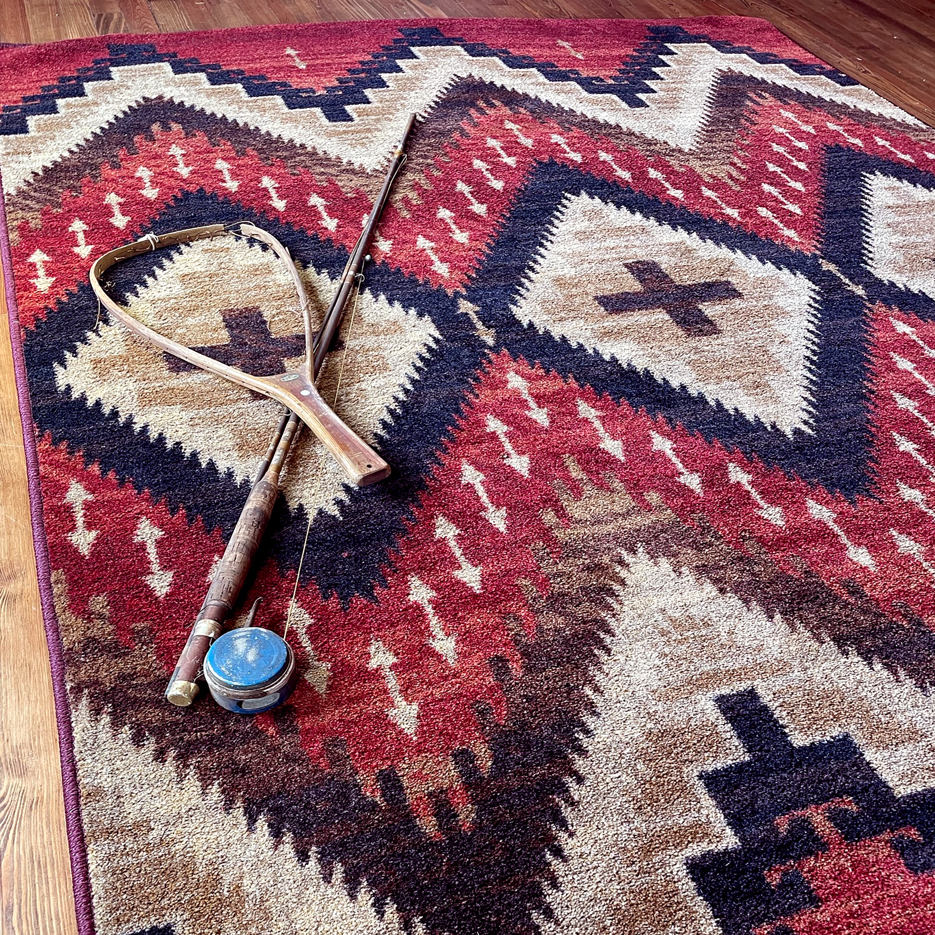 Image of an area rug, Seeker - Fire Brick