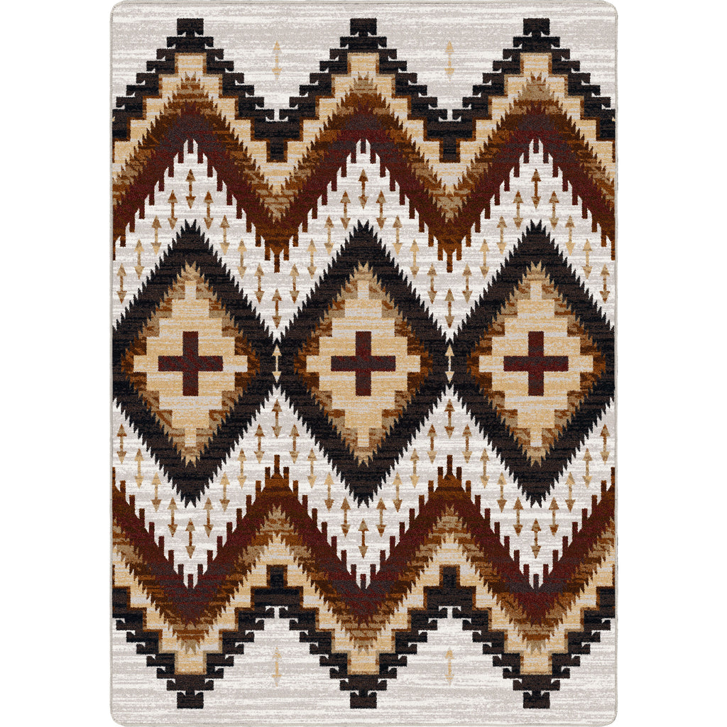 Image of an area rug, Seeker - Fire Brick