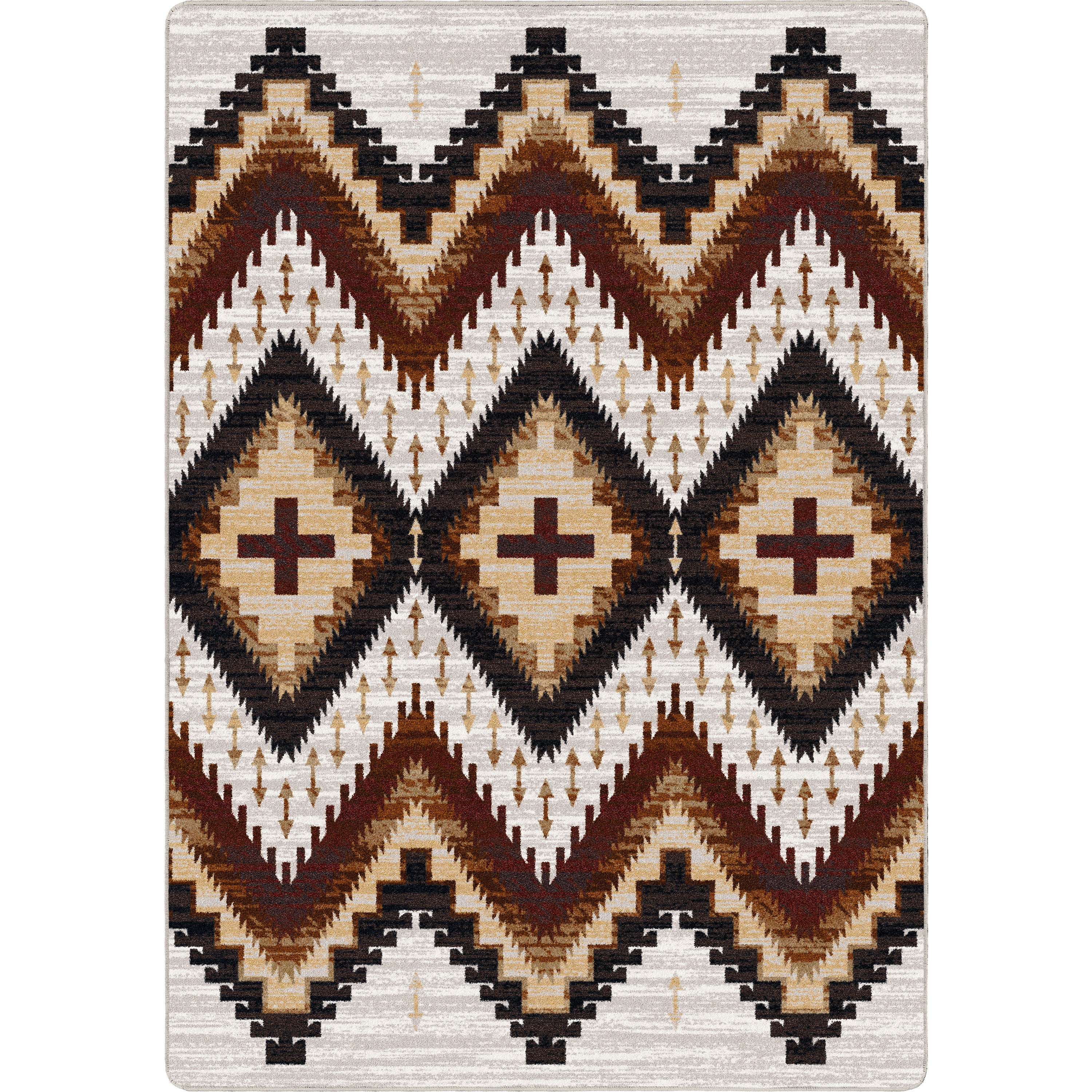 Image of an area rug, Seeker - Fire Brick