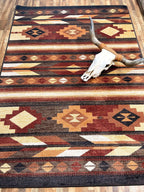 Image of an area rug, Shadows - Red Rock