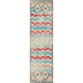 Image of an area rug, Shake Your Shawl - Distressed Bright