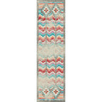Image of an area rug, Shake Your Shawl - Distressed Bright