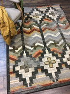 Image of an area rug, Shake Your Shawl - Distressed Harvest