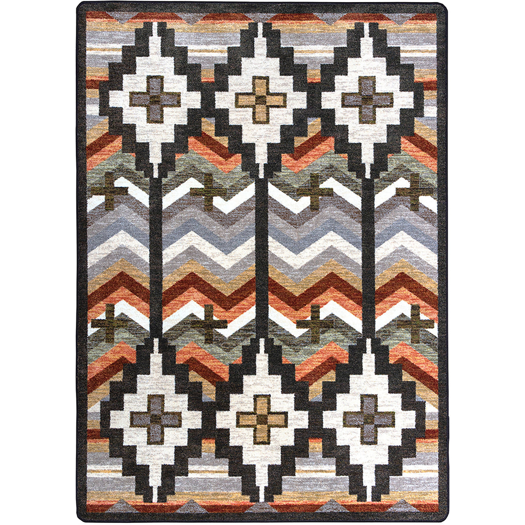 Image of an area rug, Shake Your Shawl - Harvest