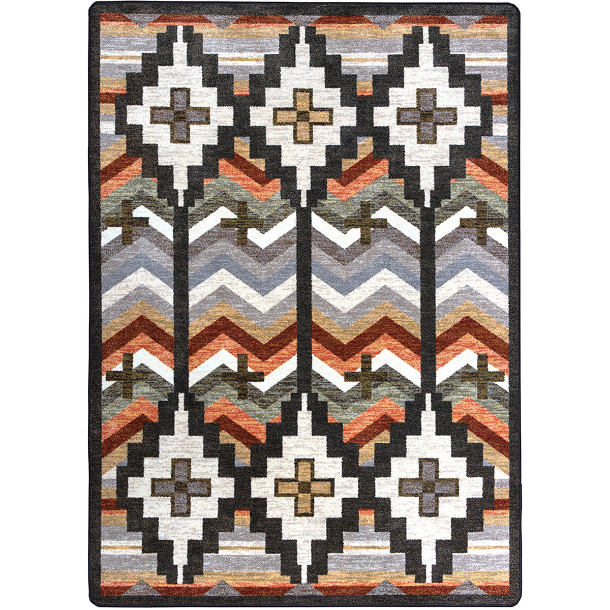 Image of an area rug, Shake Your Shawl - Harvest
