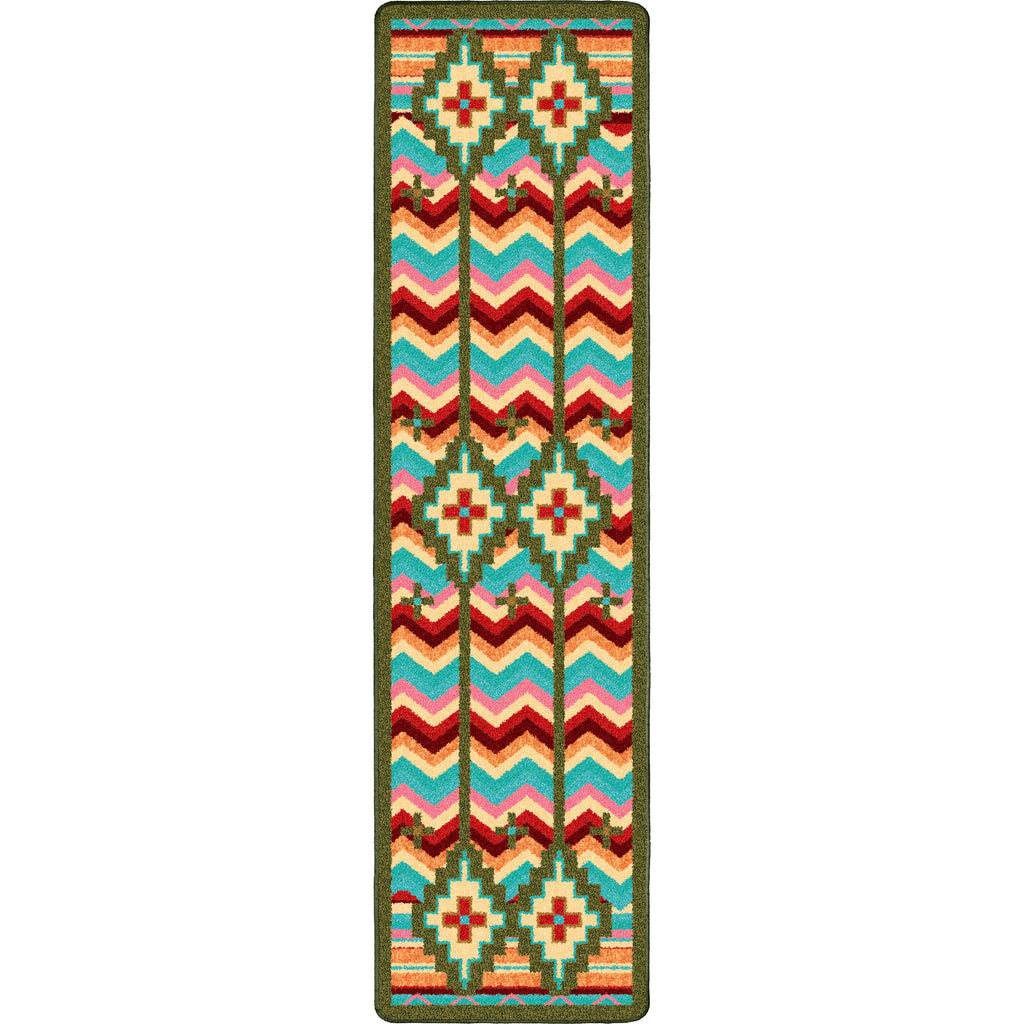 Image of an area rug, Shake Your Shawl - Bright
