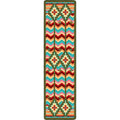 Image of an area rug, Shake Your Shawl - Bright