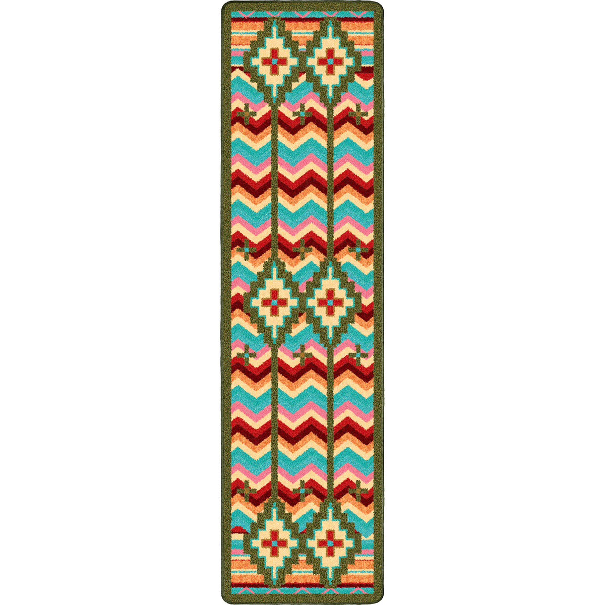 Image of an area rug, Shake Your Shawl - Bright