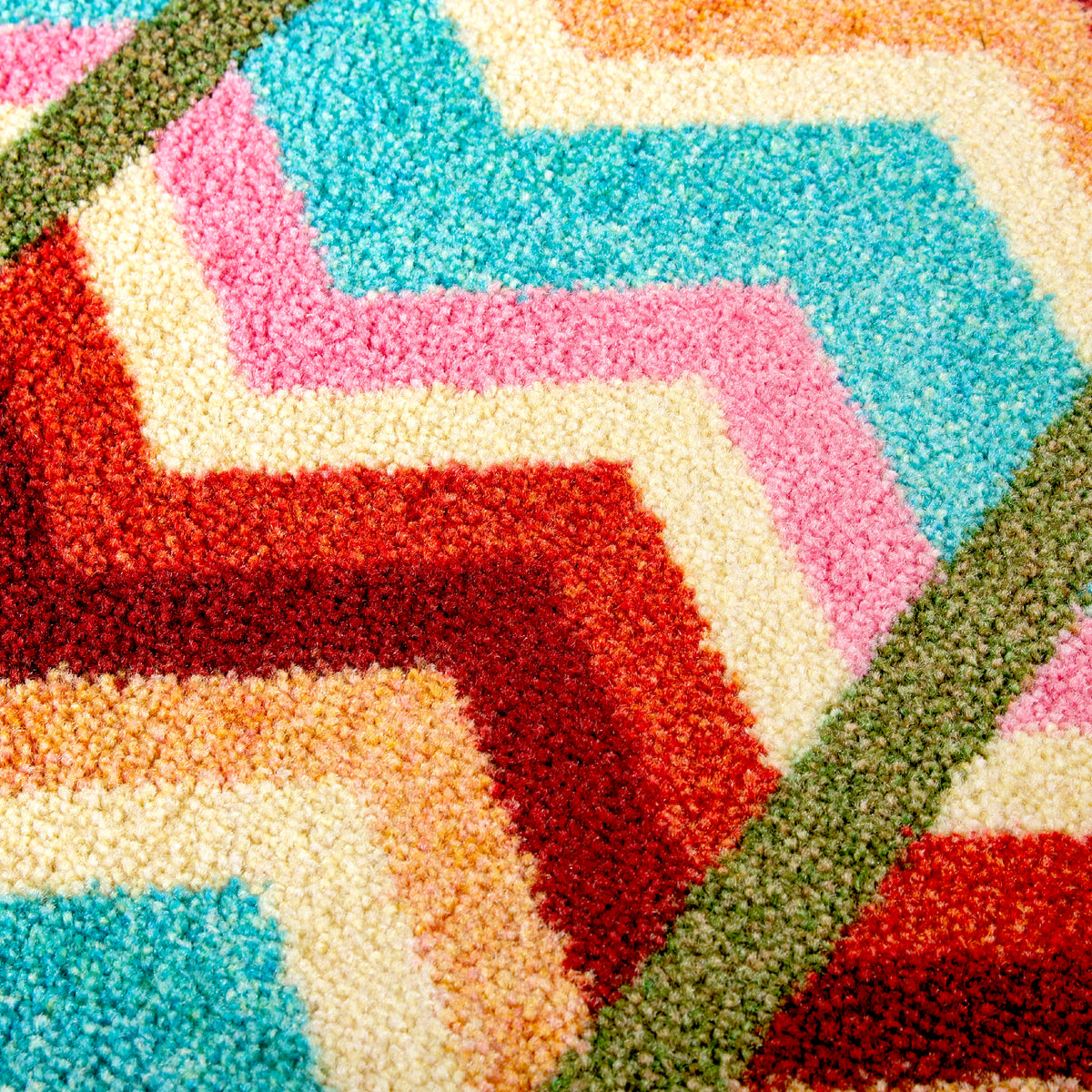 Image of an area rug, Shake Your Shawl - Bright