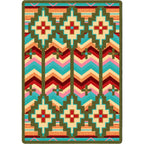 Image of an area rug, Shake Your Shawl - Bright