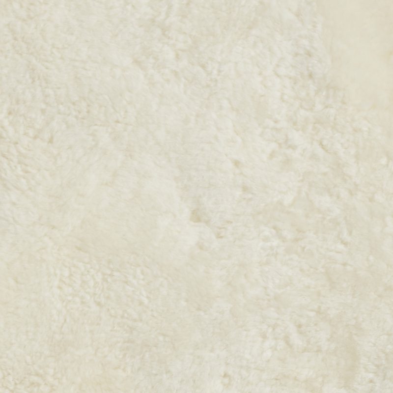 Lambskin or alpaca material swatch