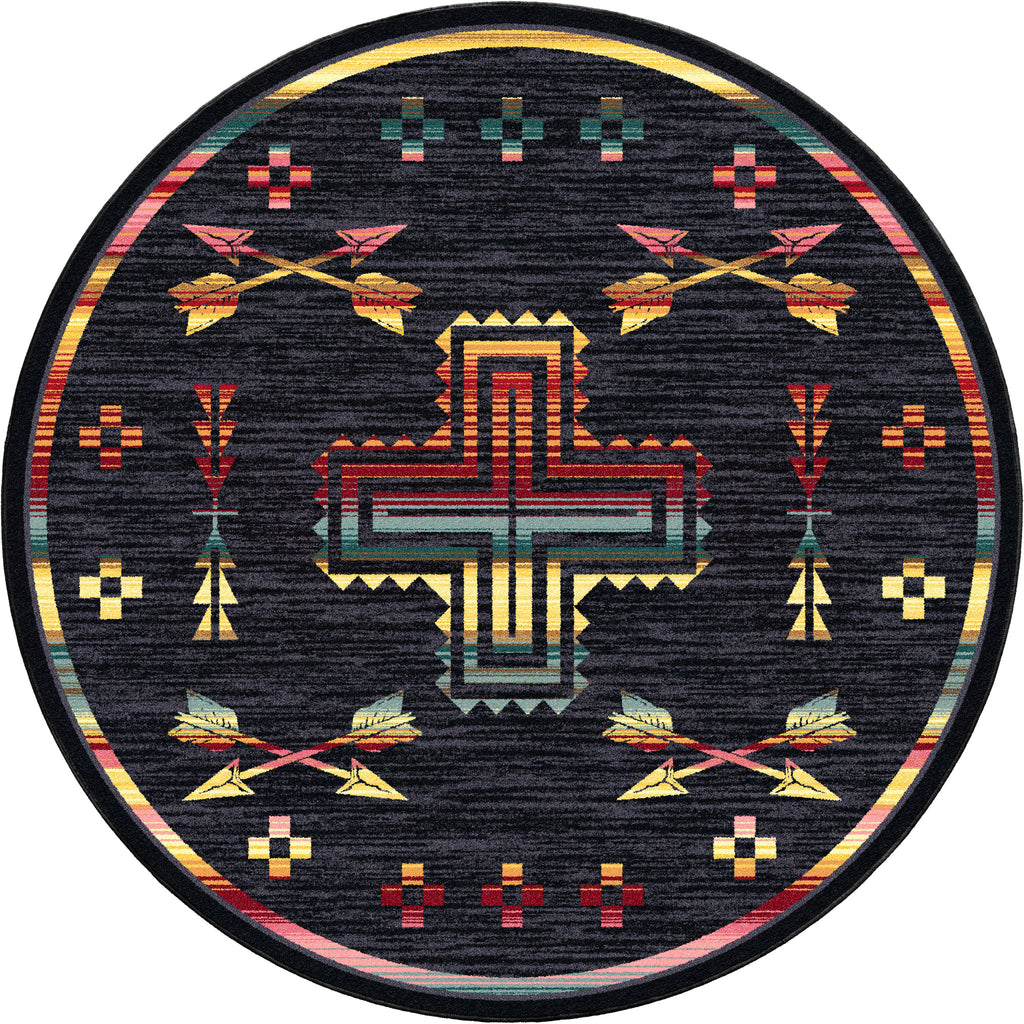 Image of an area rug, Shoot Me Straight - Gray