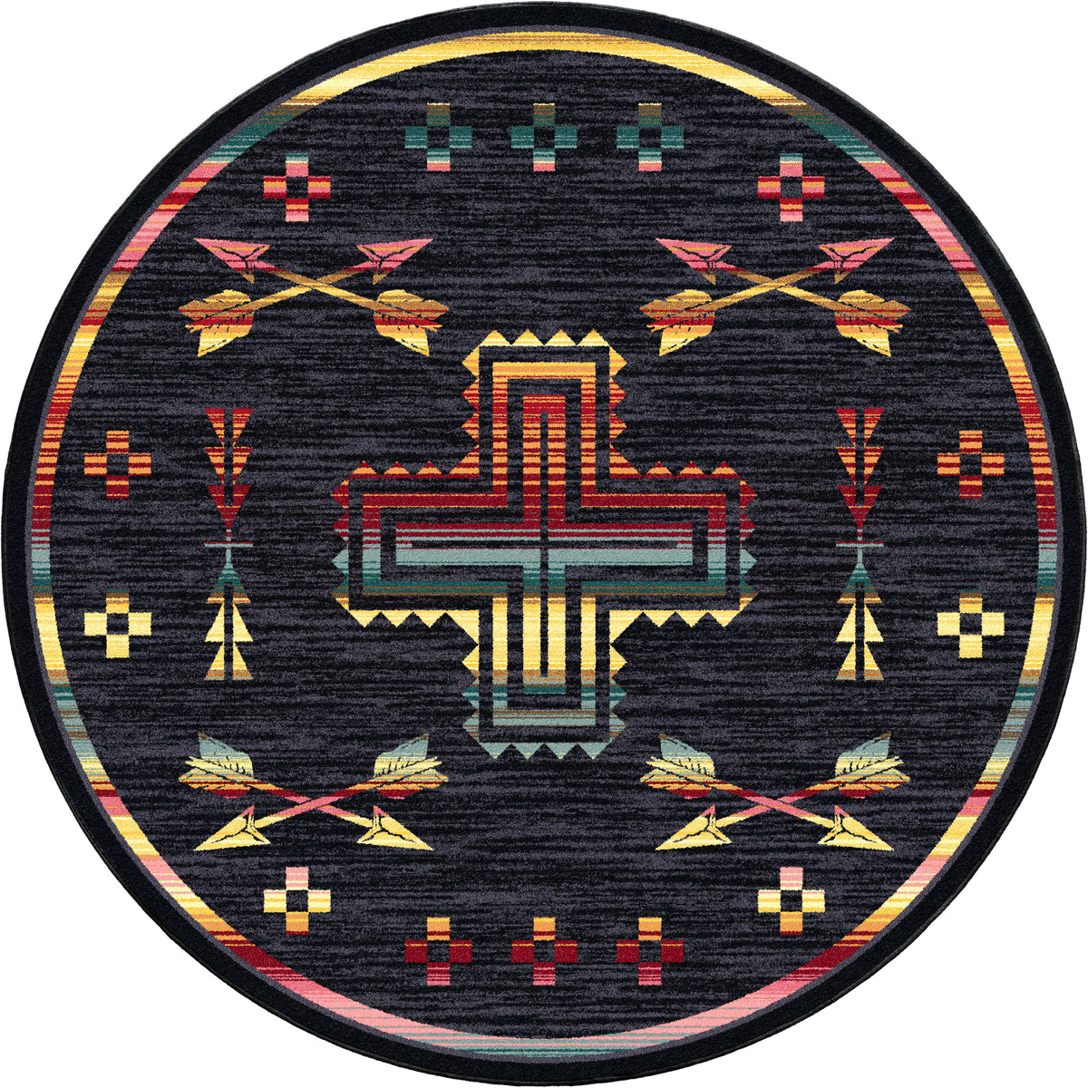 Image of an area rug, Shoot Me Straight - Gray