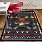 Image of an area rug, Shoot Me Straight - Gray