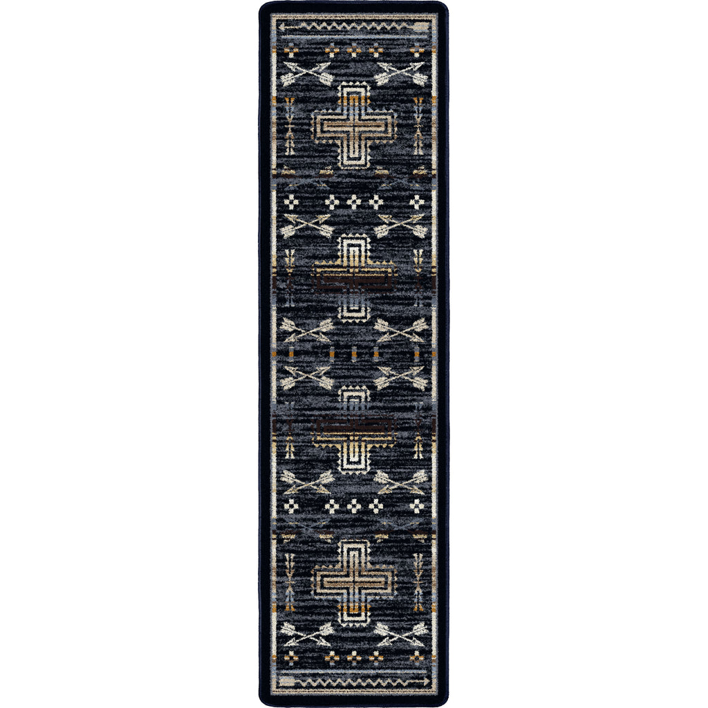 Image of an area rug, Shoot Me Straight - Natural