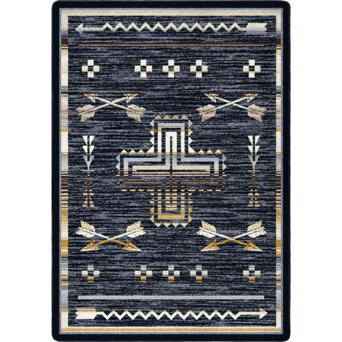 Image of an area rug, Shoot Me Straight - Natural