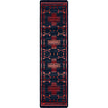 Image of an area rug, Shoot Me Straight - Power Red